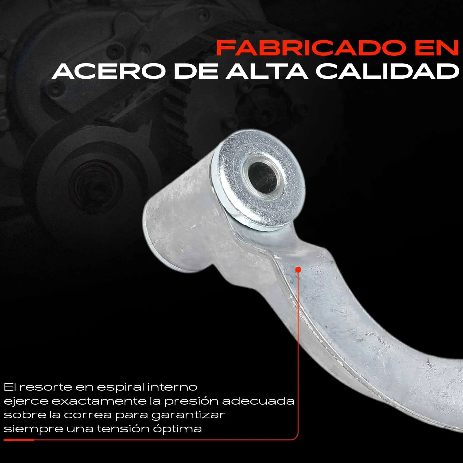Frankberg Tensor de correa de polea tensora T38404 | Compatible con: M.i.n.i Convertible R52, M.i.n.i R50 R53