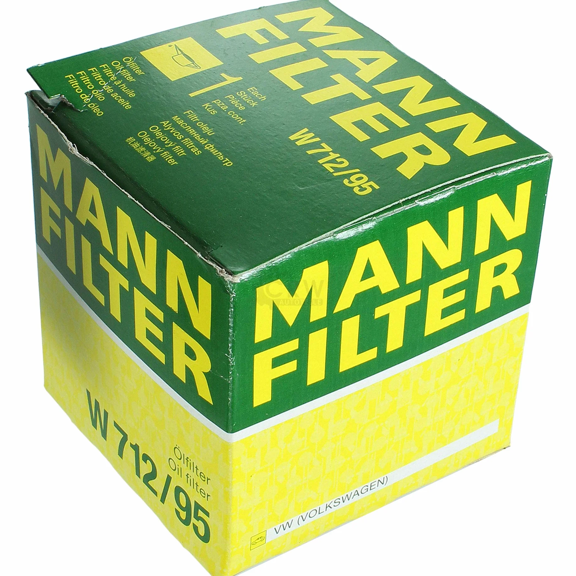 5L MANNOL 5W-30 Combi LL+MANN-FILTER VW UP 6R 6C 1.0
