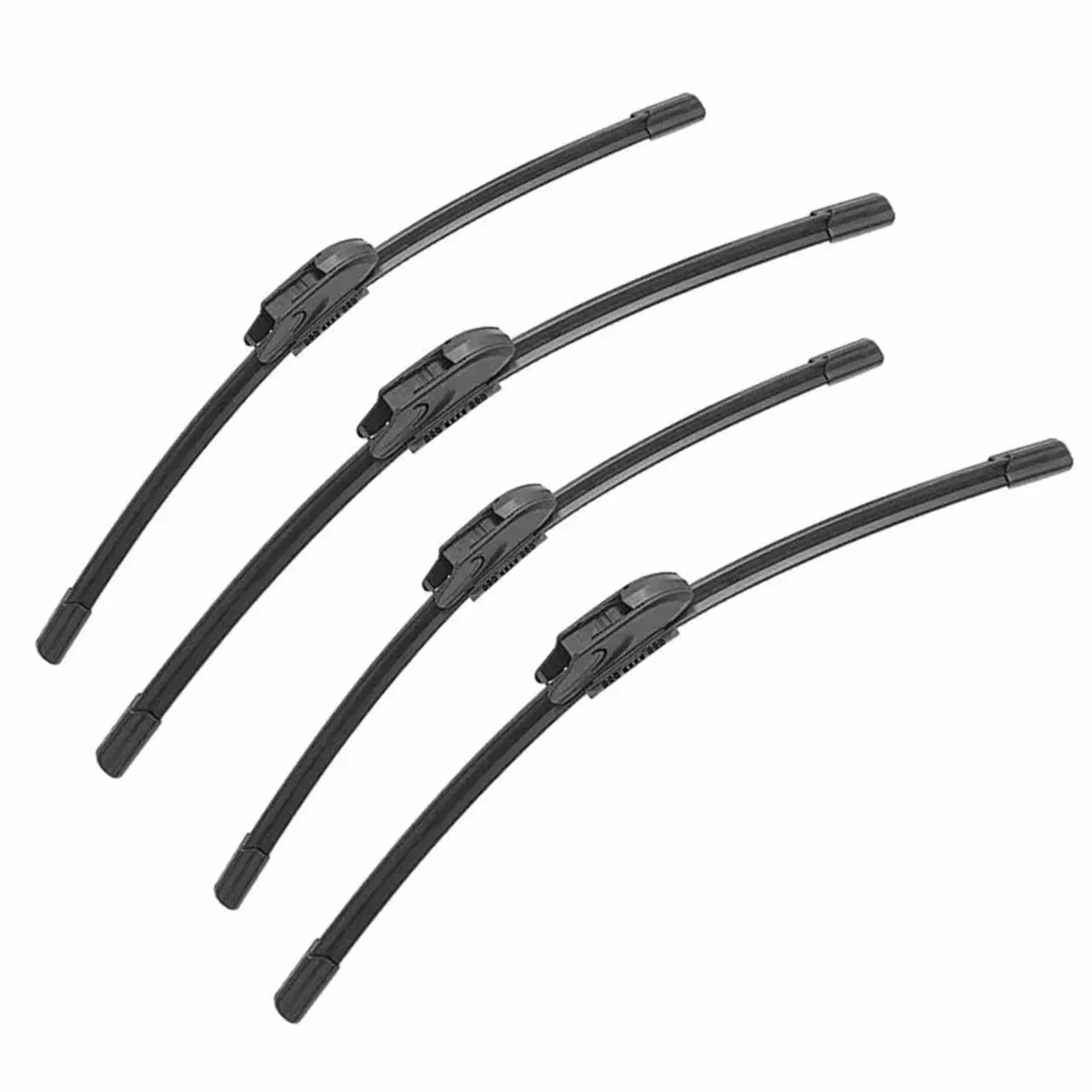 Escobilla coche Recambios Escobillas Limpiaparabrisas Compatible Con Fiat Para Punto 188 1999-2004 2005 Juego Ventana Delantera Y Parabrisas Trasero(4Front)