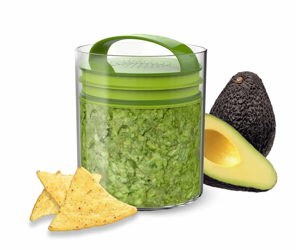 Prepara Almacenamiento de guacamole 14 onzas verde