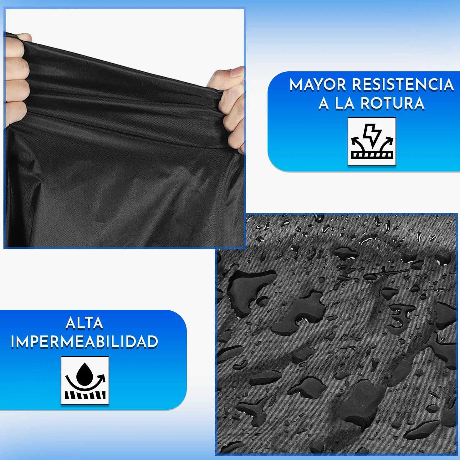 Funda Coche SUV Valida para Todo Tipo de SUV 4x4 todoterrenos Furgonetas monovolumen Familiares Material PEVA