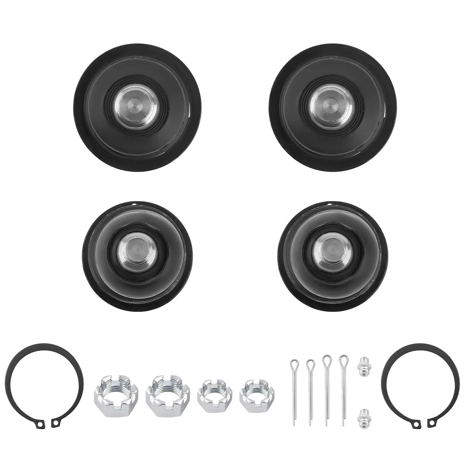 Kit Rótula Suspensión Juntas Rótula Dirección Compatible Con GMC Para Yukon XL 2500 2000-2010 Kit Brazo Control Delantero Superior Inferior K6693 K6696