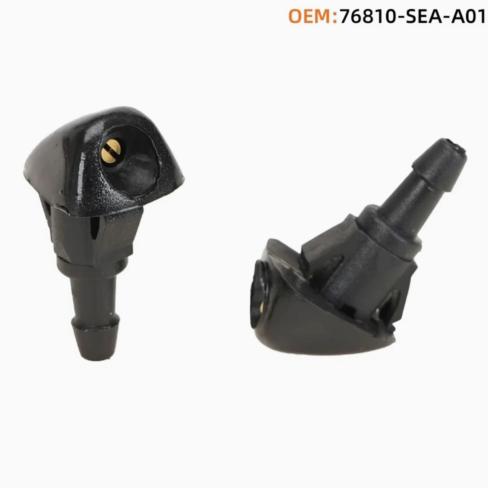 Inyector Parabrisas​ Compatible Con Civic Para Fit Para Jazz 2/10/20 Piezas Conjunto Boquilla Rociadora Para Limpiaparabrisas De Coche 76810-SEA-A01 76810-SWA-E01