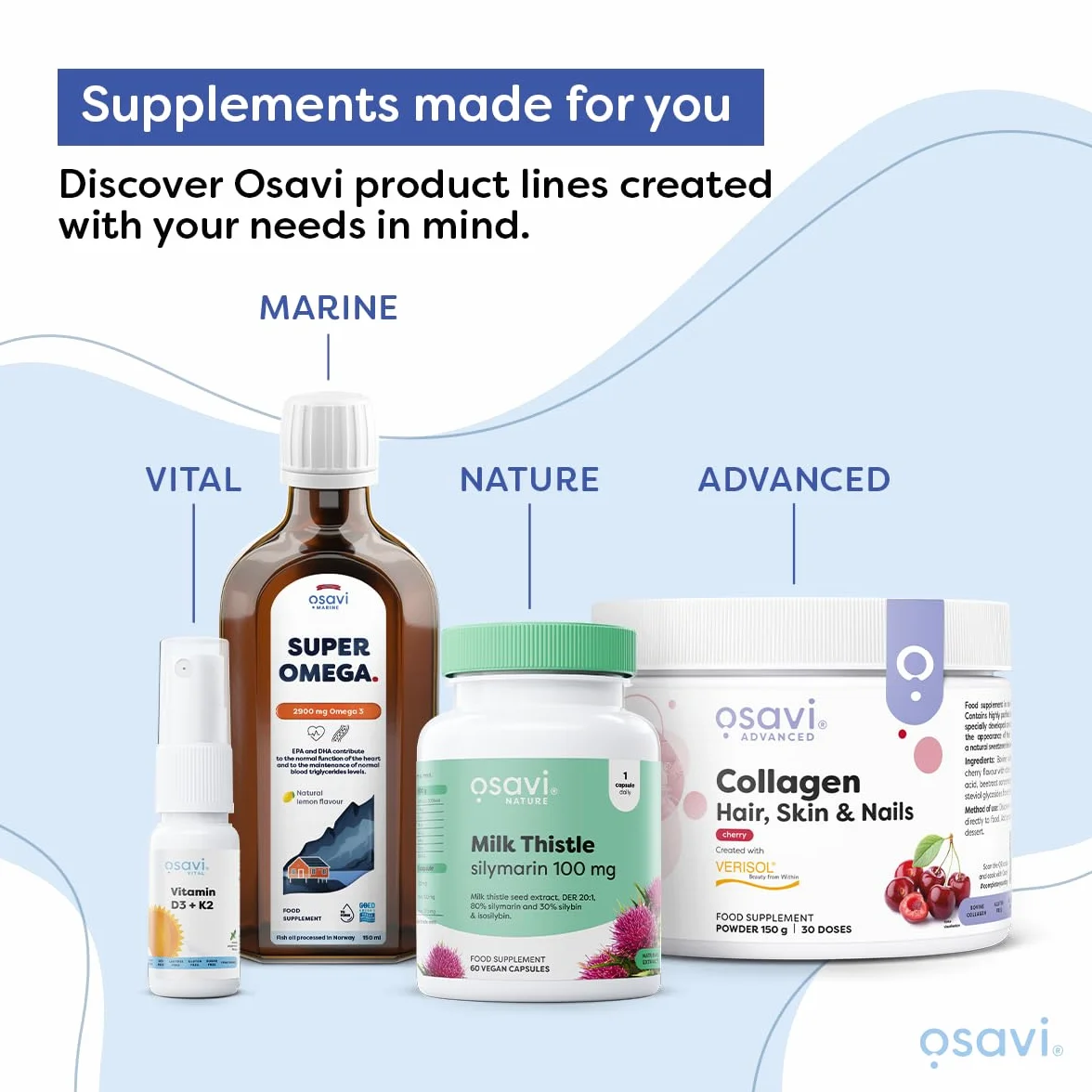 Osavi MCT Oil 1000mg 180 softgels