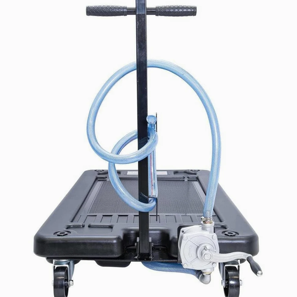 Recuperador de aceite 60 L, capacidad 60 L, 205 x 102,7 x 77 cm, resistente y práctico para taller - D-Work
