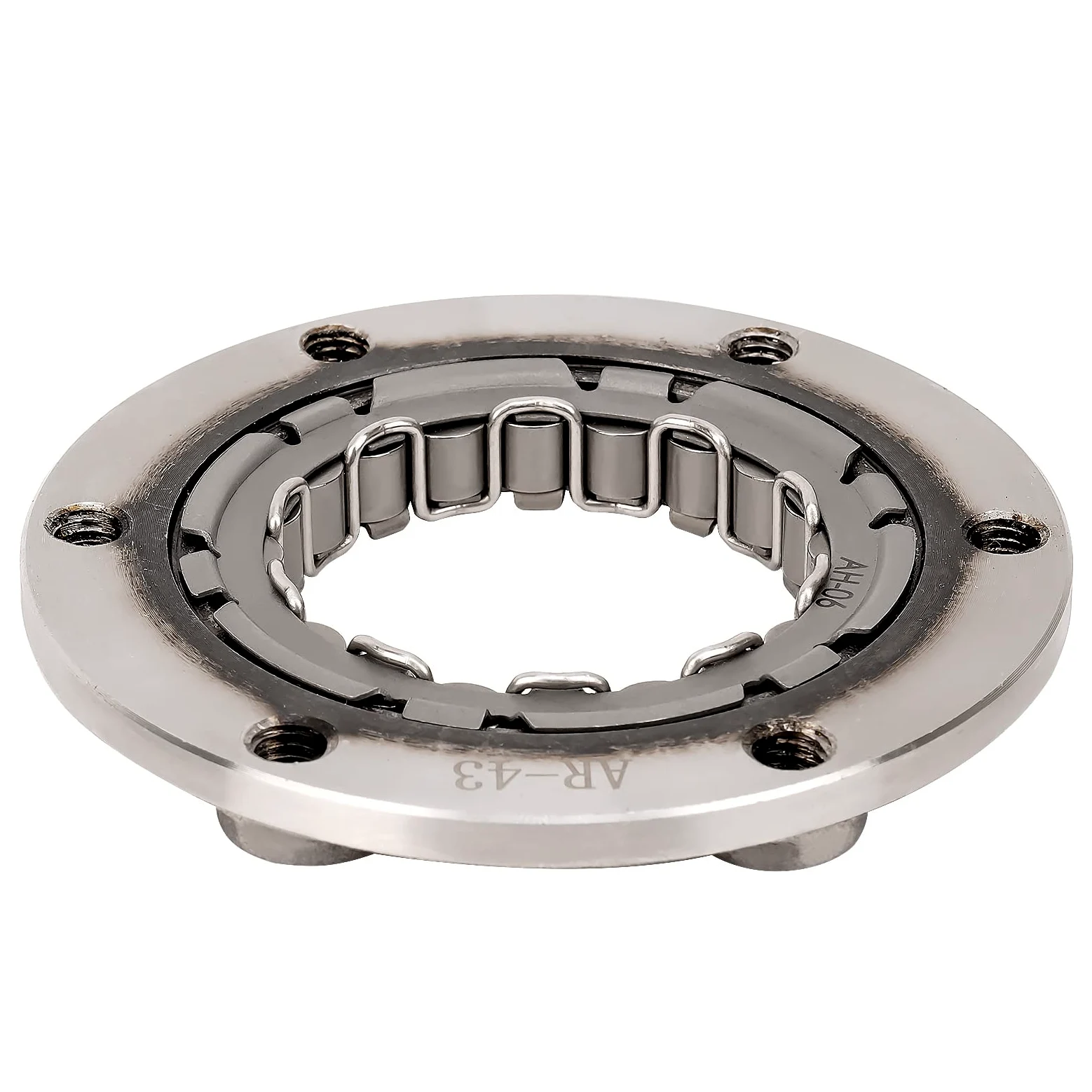 AHL Arranque brida del volante del embrague y rodamiento unidireccional 13194-1094 92048-0002 para Kawasaki KVF650 Brute Force650 4X4 2005-2014/650 4X4i 2006-2014/KVF750 Brute Force 750 4X4i 2005-2018