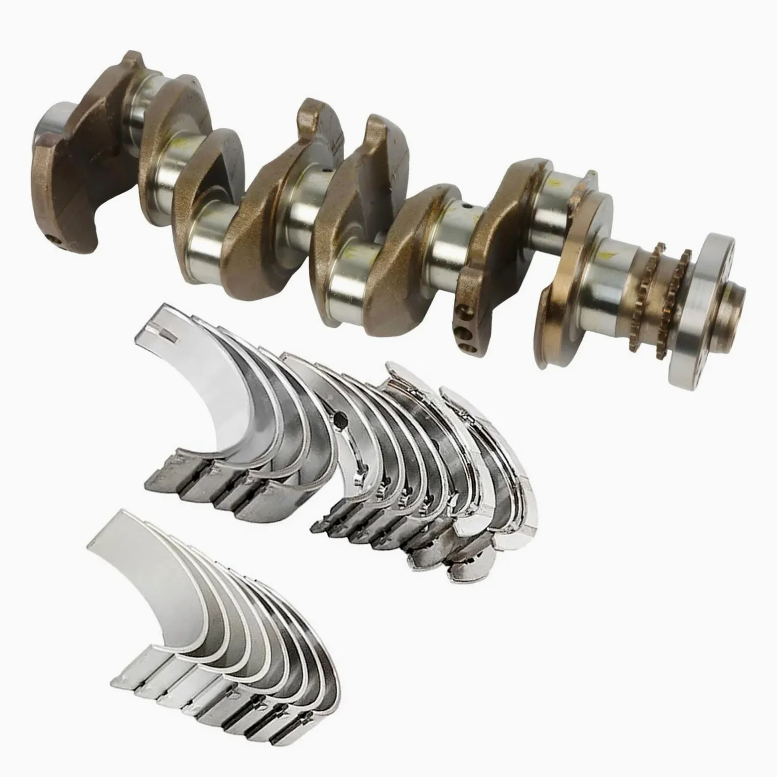 Juego de cigüeñal y cojinetes 11218515071 77979750600 11711WA010A0 11217802656 11218517939 Compatible con BMW N47 D20 Series 3-7 X3-6 2.0