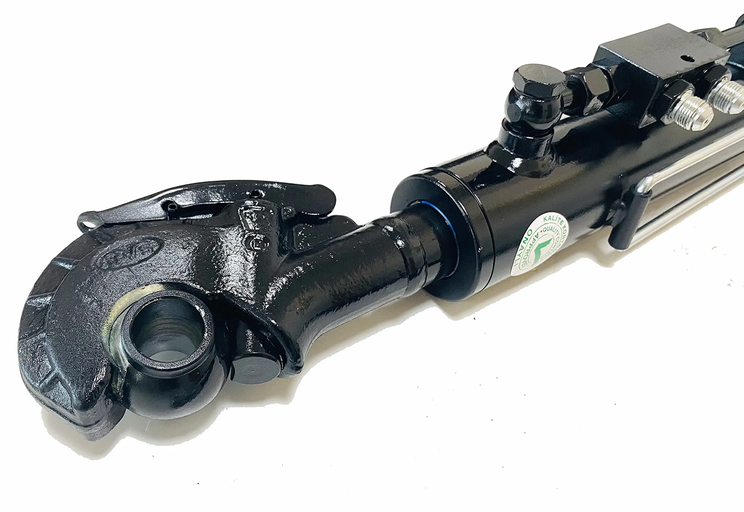 Tercer Punto Hidráulico Cat 2 (500 – 676 mm) con Engache Rápido, Bloque de Bloqueo y 2 Mangueras