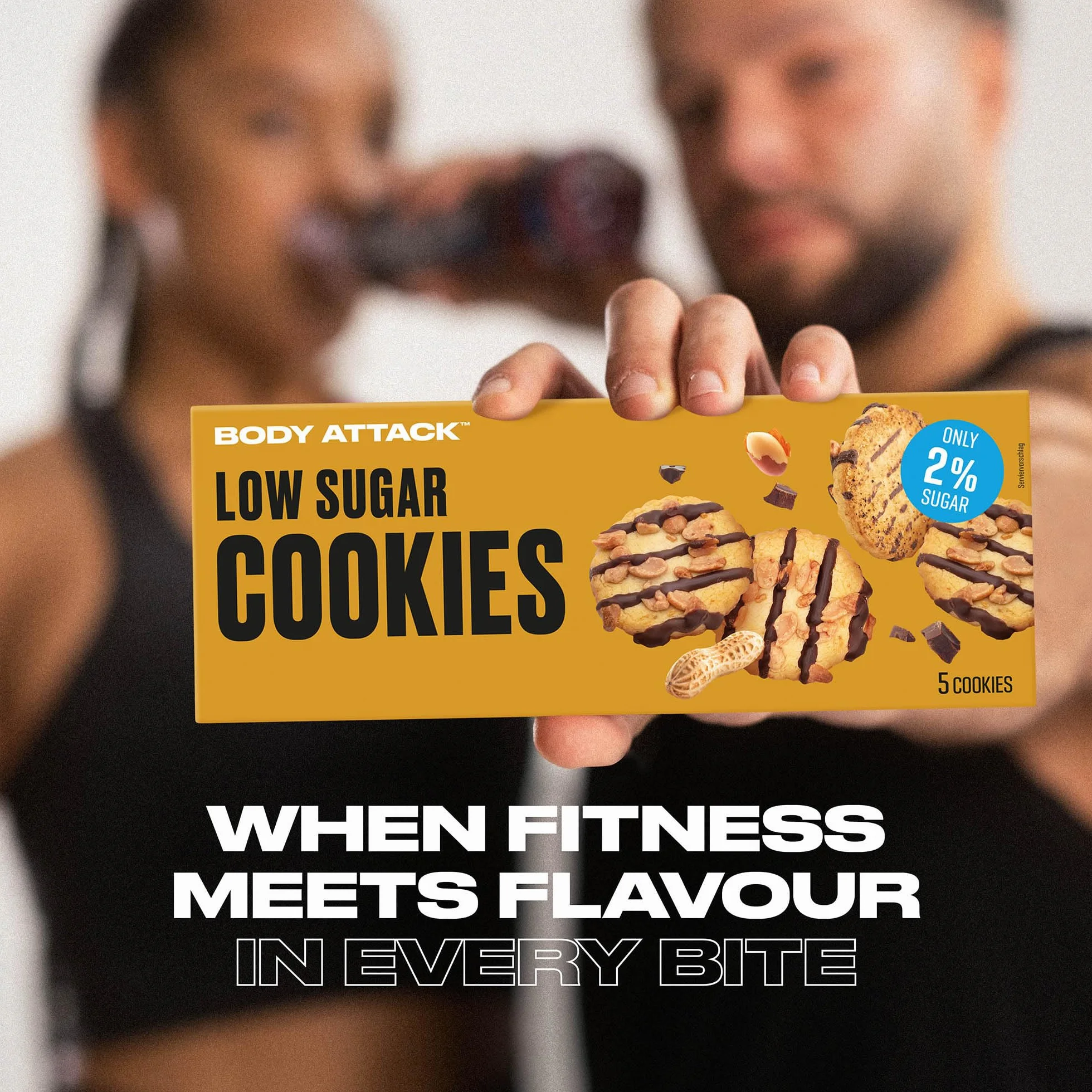 Low Carb Cookies Chocolate 6 x 20 gr