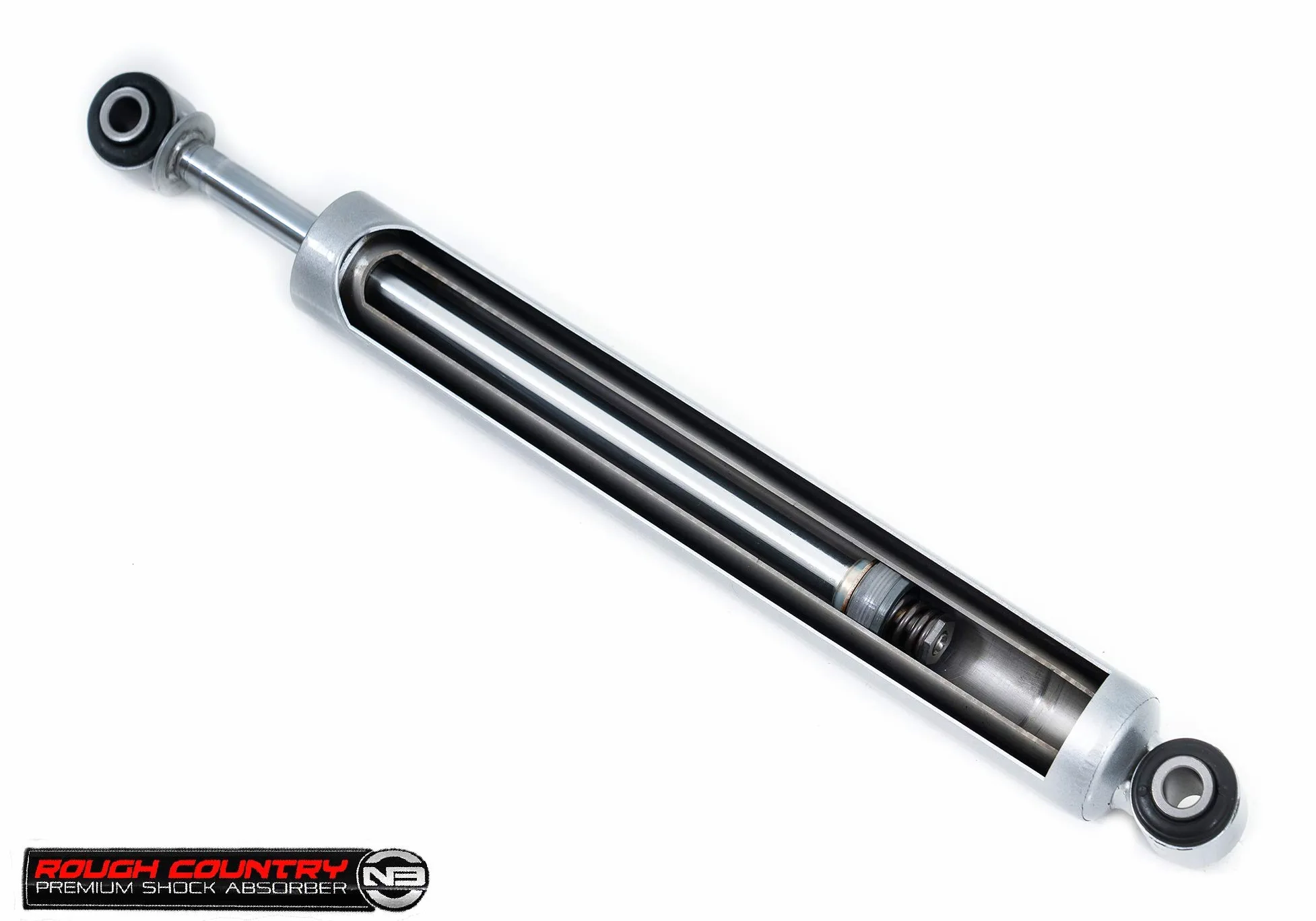 Rough Country Amortiguadores traseros N3 de 3.5-5 pulgadas para Jeep Wrangler JK 07-18 - 23149_A