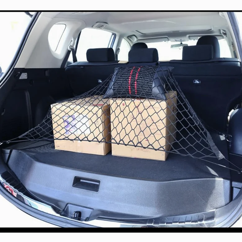 Red de Carga para Almacenamiento Trasero de Maletero de Coche, para Ford Puma 2016-2023, Accesorios de Malla elástica para Equipaje de Maletero, una Sola Capa 110 * 60