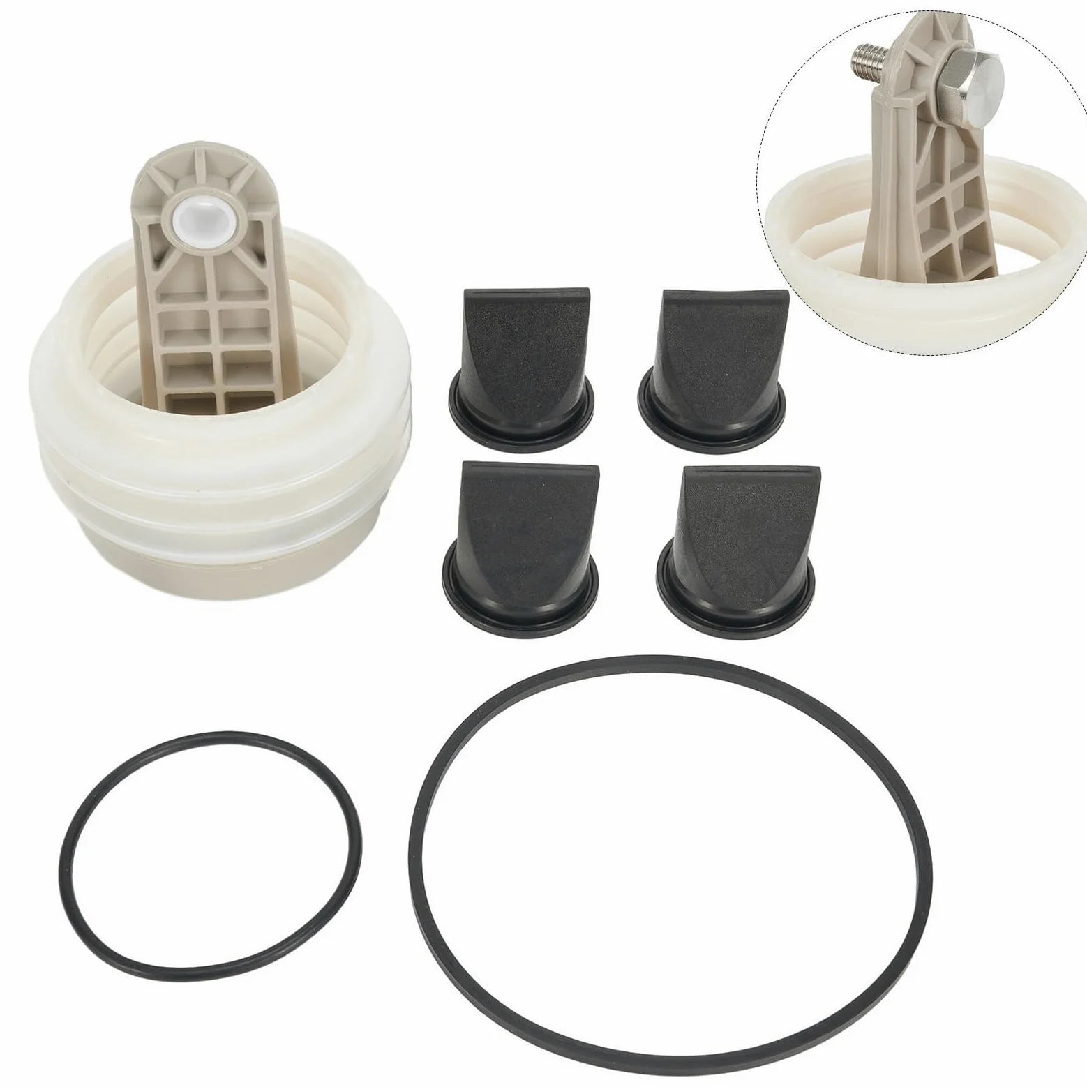 Kit de fuelle de bomba 385230980 con válvulas de pico de pato y juntas tóricas, para bombas de descarga de vacío Dometic S T J Series S12D S24D T12 T24 TW14 TW24 SW12 SW24 SW24 piezas de