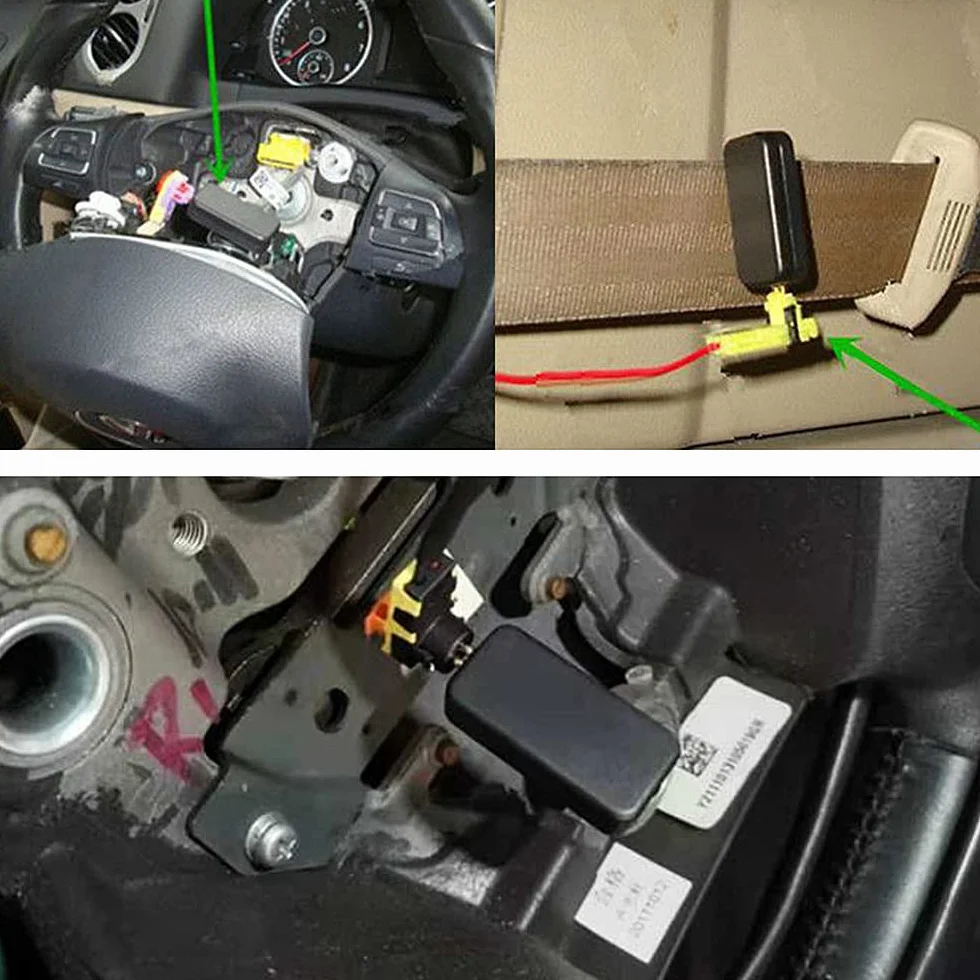 ManYing 6 Piezas Airbag Simulator Universal Coche Herramienta de Diagnóstico de Emulador de Airbag Herramienta de Reparación de Fallas Resistencia SRS,Simulador Airbag