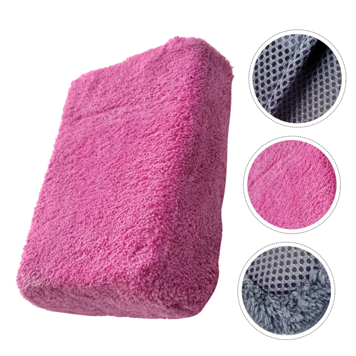 4piezas Guantes De Lavado De Absorbentes para Coche De Esponjas De Limpieza De Alta Limpieza De Automóviles Motos y Secado Rápido Rayones
