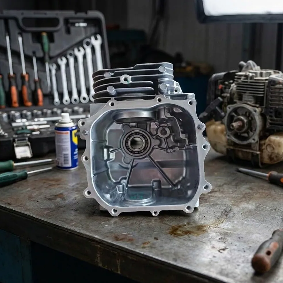 Repuesto de bloque de motor del cárter para motor EH09, construcción estándar OEM, durabilidad mejorada, fácil mantenimiento, ajuste preciso, 1 pieza para consistente