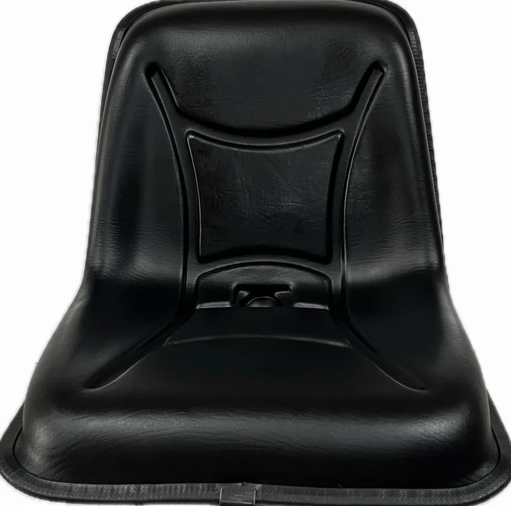 Asiento Cubeta para Tractor, Carro de Golf serie 460 en PVC Negro | Asiento Agrícola, Cortacésped, Tractor, Segadora, Carretilla Elevadora, Máquinas Agrícolas e Industriales