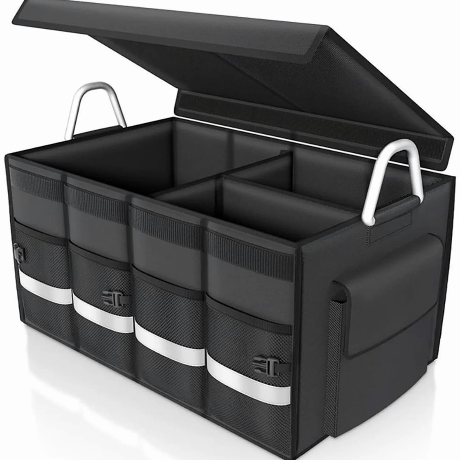 Organizador Maletero Coche, para Zeekr X 7X, Caja Plegable para El Coche, Bolsa Impermeable para Maletero del Asiento Trasero