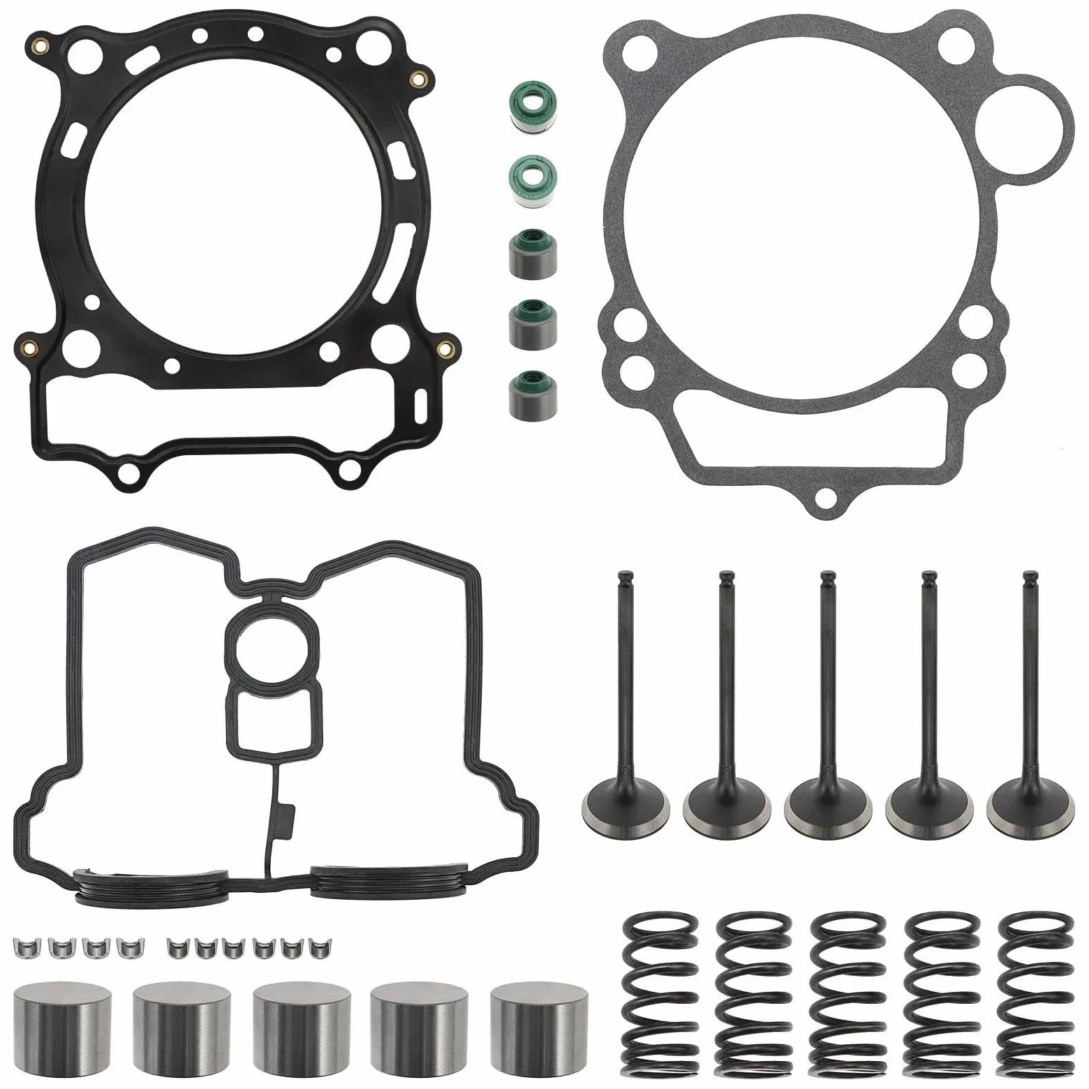 Kit de reconstrucción Kit De Juntas De Culata De Motocicleta Para Y&amaha YFZ450 YFZ 450 2004 2005 2006-2009 Junta De Tapa De Válvulas Culata
