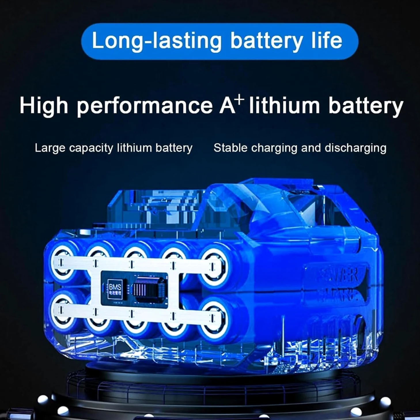 Bomba eléctrica para bidones 80-150 l/min Velocidad ajustable Longitud del tubo 92 cm Succión de alto caudal, para diésel/queroseno/fluidos hidráulicos/aceite comestible Aluminum-tube