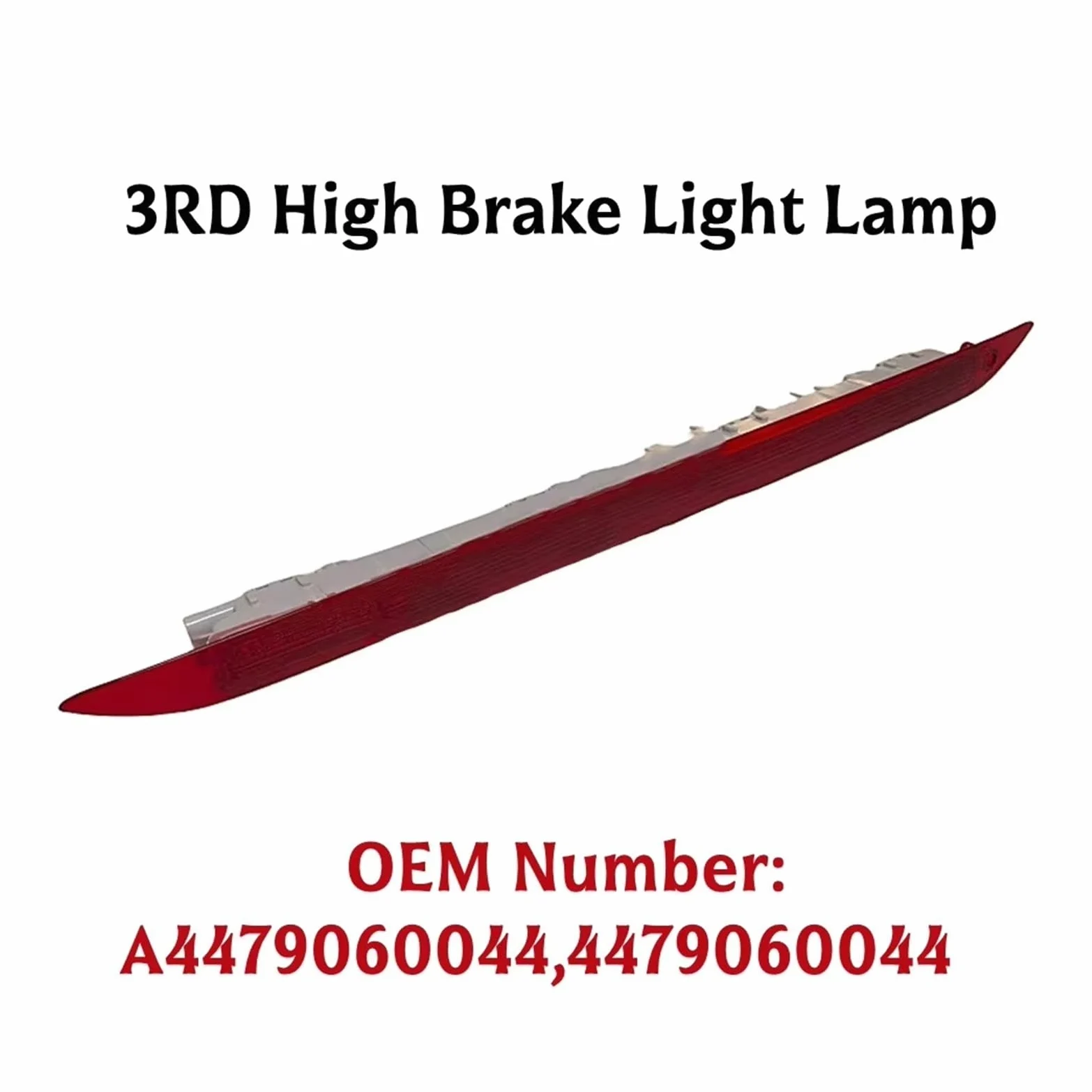 Tercera luz Freno Trasera Para BENZ Para Vito W447 2018-2021 2022 2023 2024 3RD Lámpara Luz Freno Alta Montaje Alto Para Coche A4479060044 4479060044 Trasera LED Freno Stop