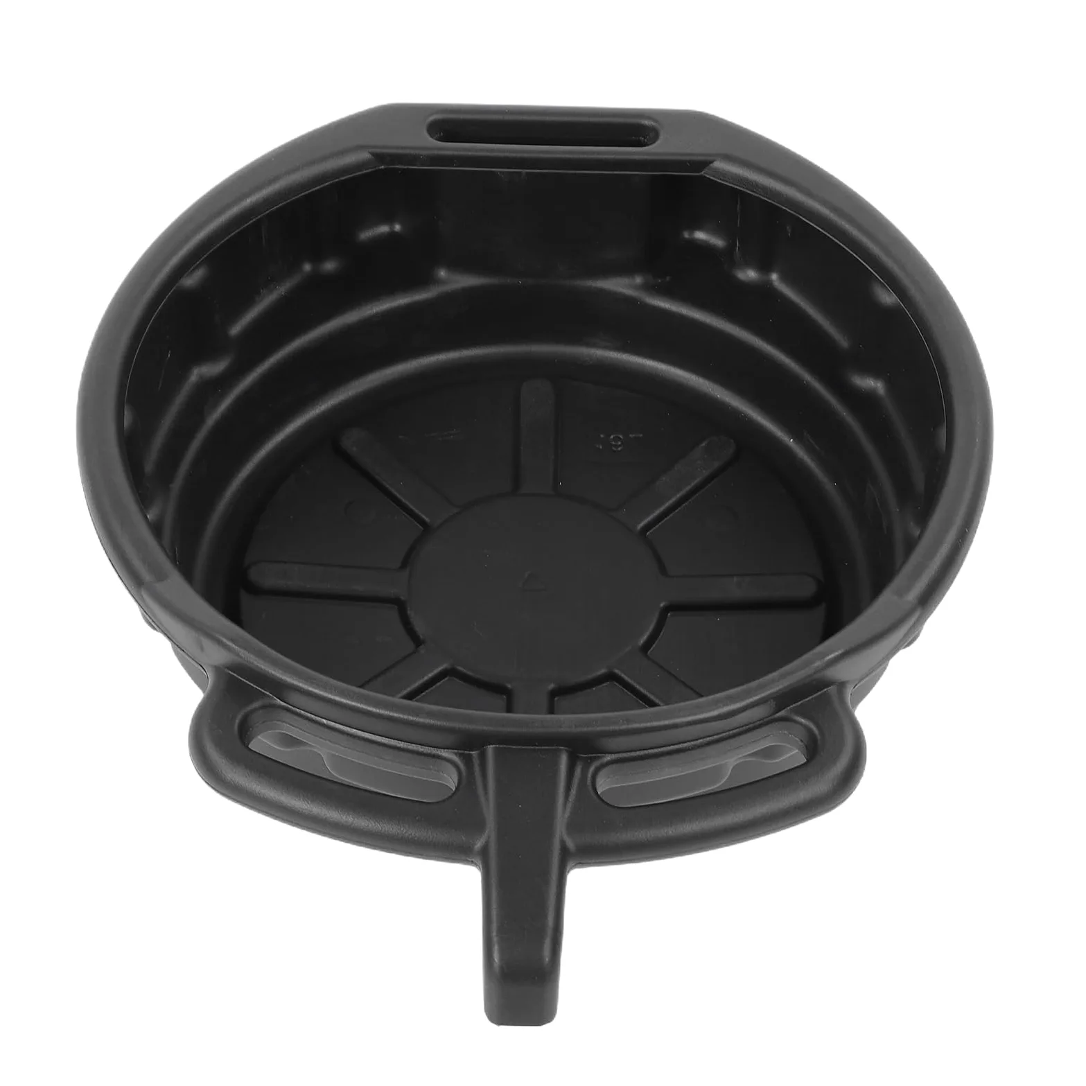 Bandeja de Drenaje de Aceite, Colector de Goteo de Aceite de Motor de Plástico de 4 Galones de Capacidad con Boquilla Antisalpicaduras y Antiderrames, Ideal para Talleres y Garajes, 6x18