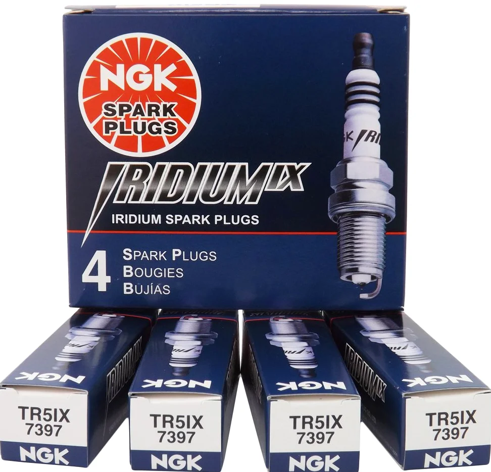 NGK (7397-4PK) tr5ix Iridio IX Bujía, (caja de 4)