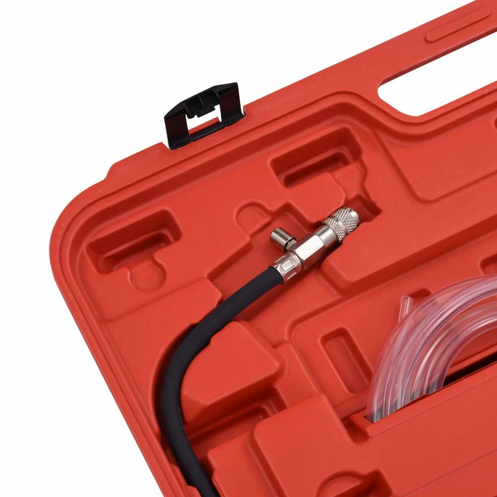 Comprobador de presión para sistema de refrigeración y tapa del radiador, 28 piezas, plástico, aleación de aluminio, 0 a 30 psi, para coche, coche, taller, mantenimiento, diagnóstico y