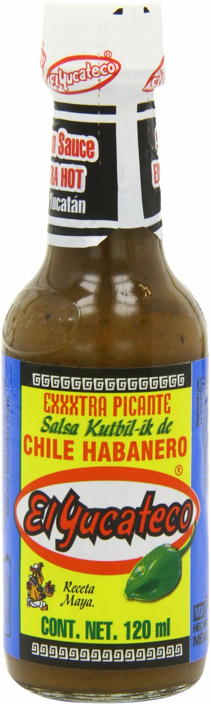 El Yucateco Salsa Habanera Kutbil-Ik XXXtra Hot 2x120 ml