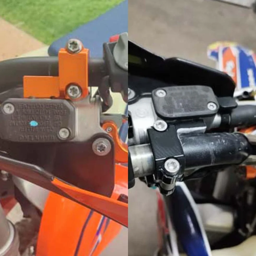 Protector de la cubierta del cilindro maestro de la motocicleta para 250 300 350 400 450 500 SX SXF XCW XC XCF EXC EXCF For Husqvarna For Gas Gas For Sherco