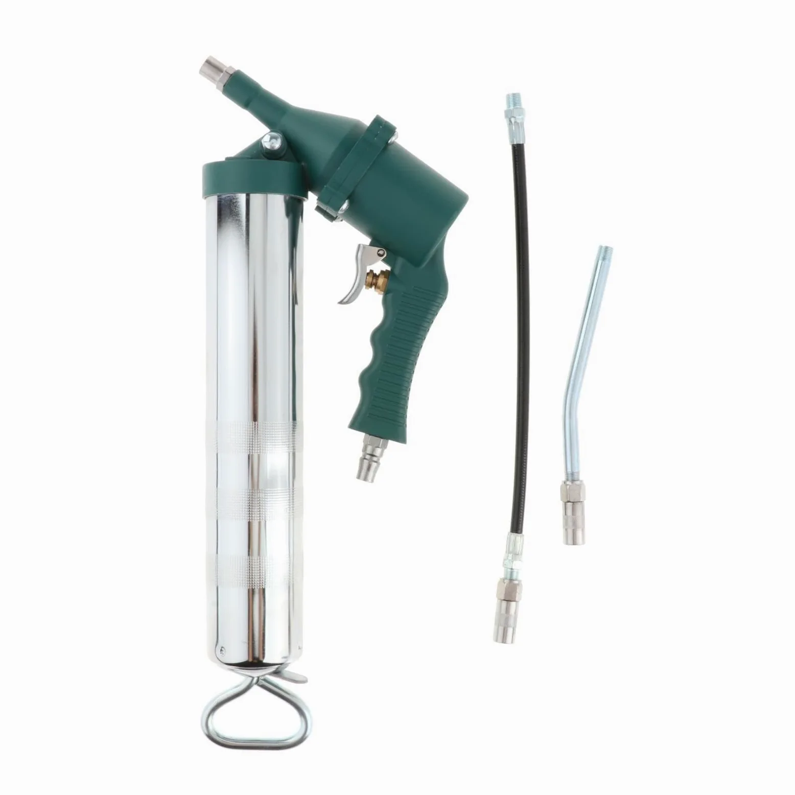 Boquilla Bomba de Engrase Pistola de Grasa con Cartucho de Grasa de 14 oz para reparación de automóviles Presión de Trabajo: 8000PSI Boquilla engrasadora