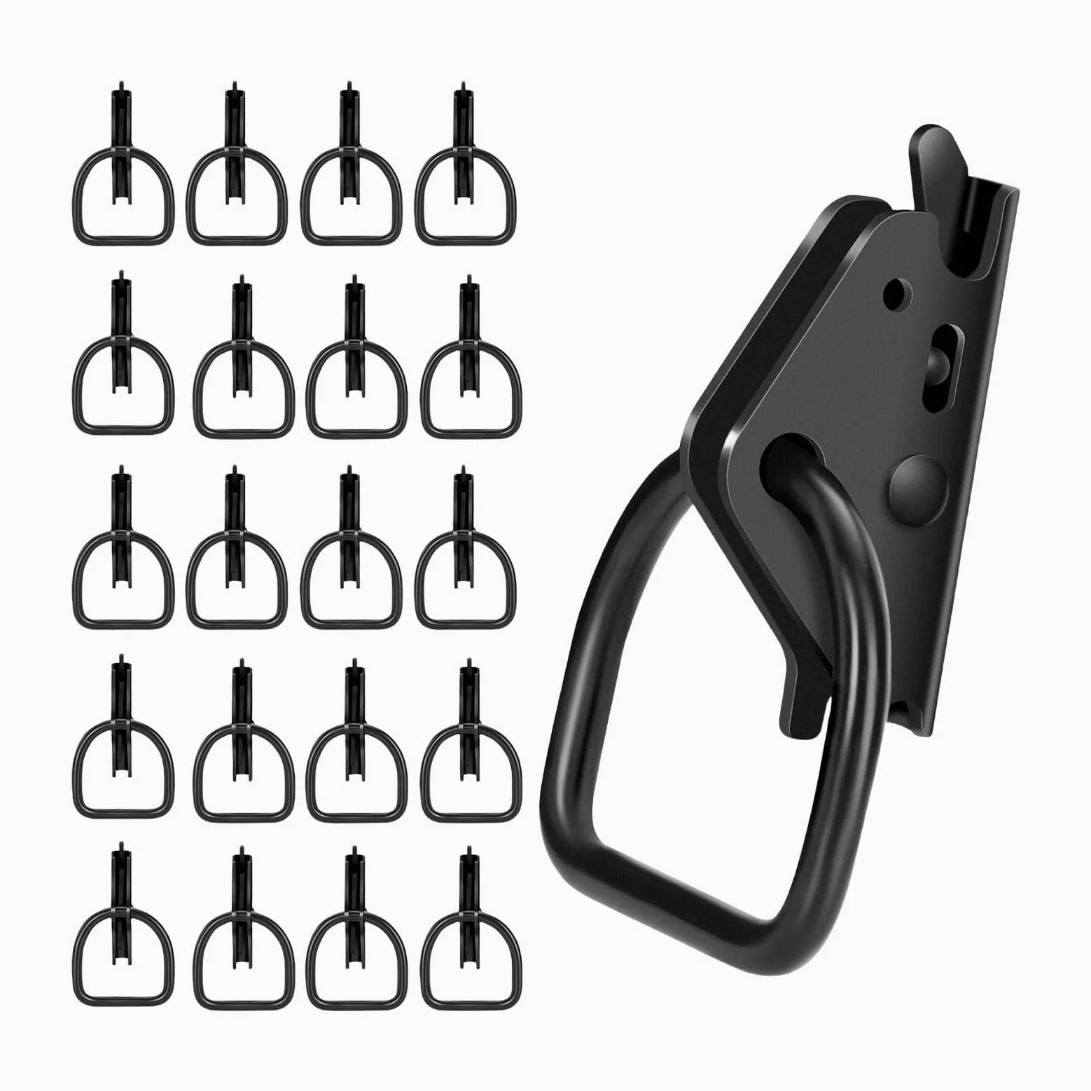 10/20 anillos E Track D anclajes de amarre para motocicletas seguras en remolques, camionetas, camiones, accesorios de pista de metal