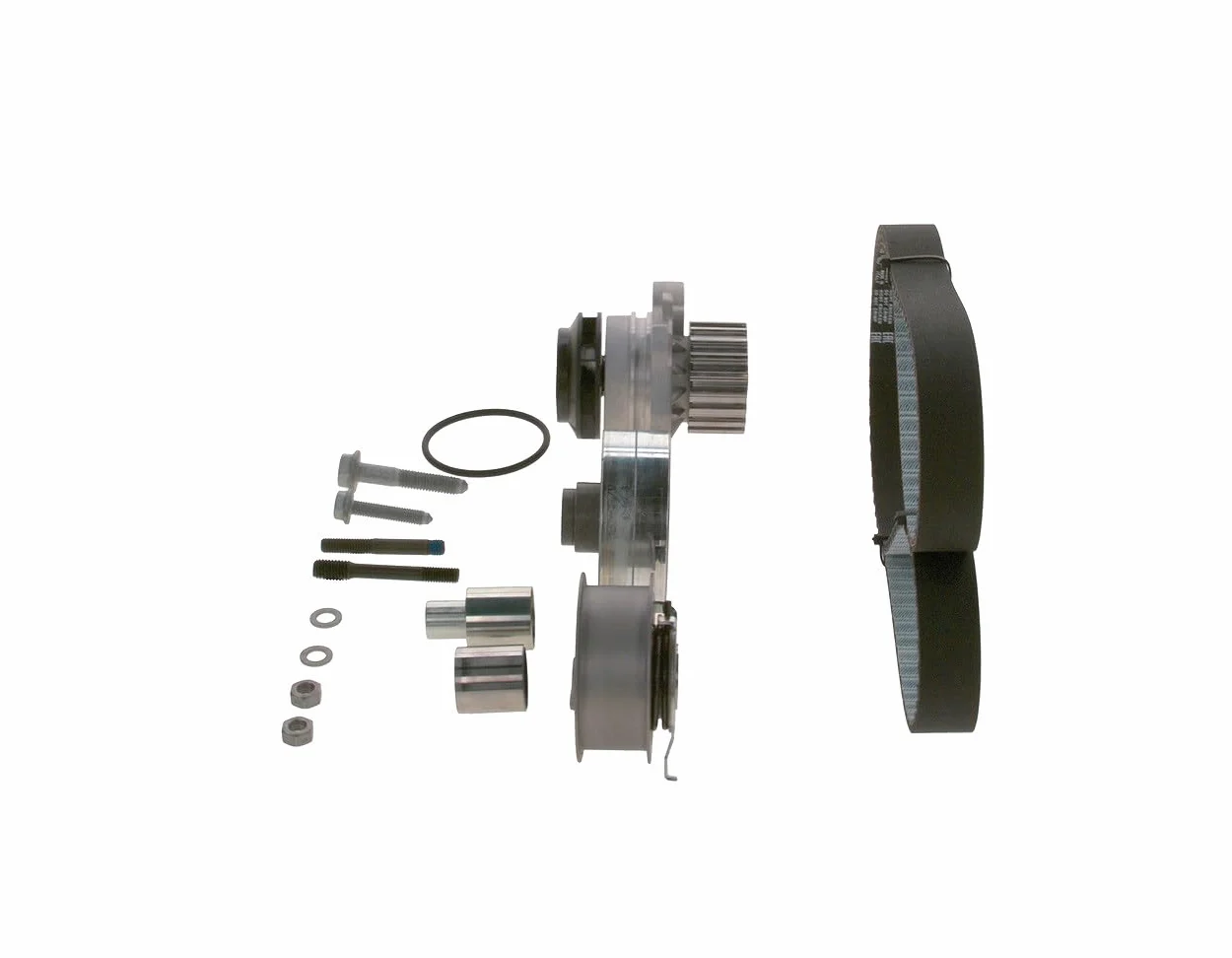 BOSCH 1 987 946 997 Bomba de agua + kit de correa de distribución Número de dientes: 141 25 mm Compatible con VW Golf 4 Hatchback 1J1 Golf 4 Variant 1J5 Bora Sedán 1J2, SKODA OCTAVIA 1U2, AUDI | Compatible con: Audi A3, Seat Cordoba, Cordoba Vario, Cordob