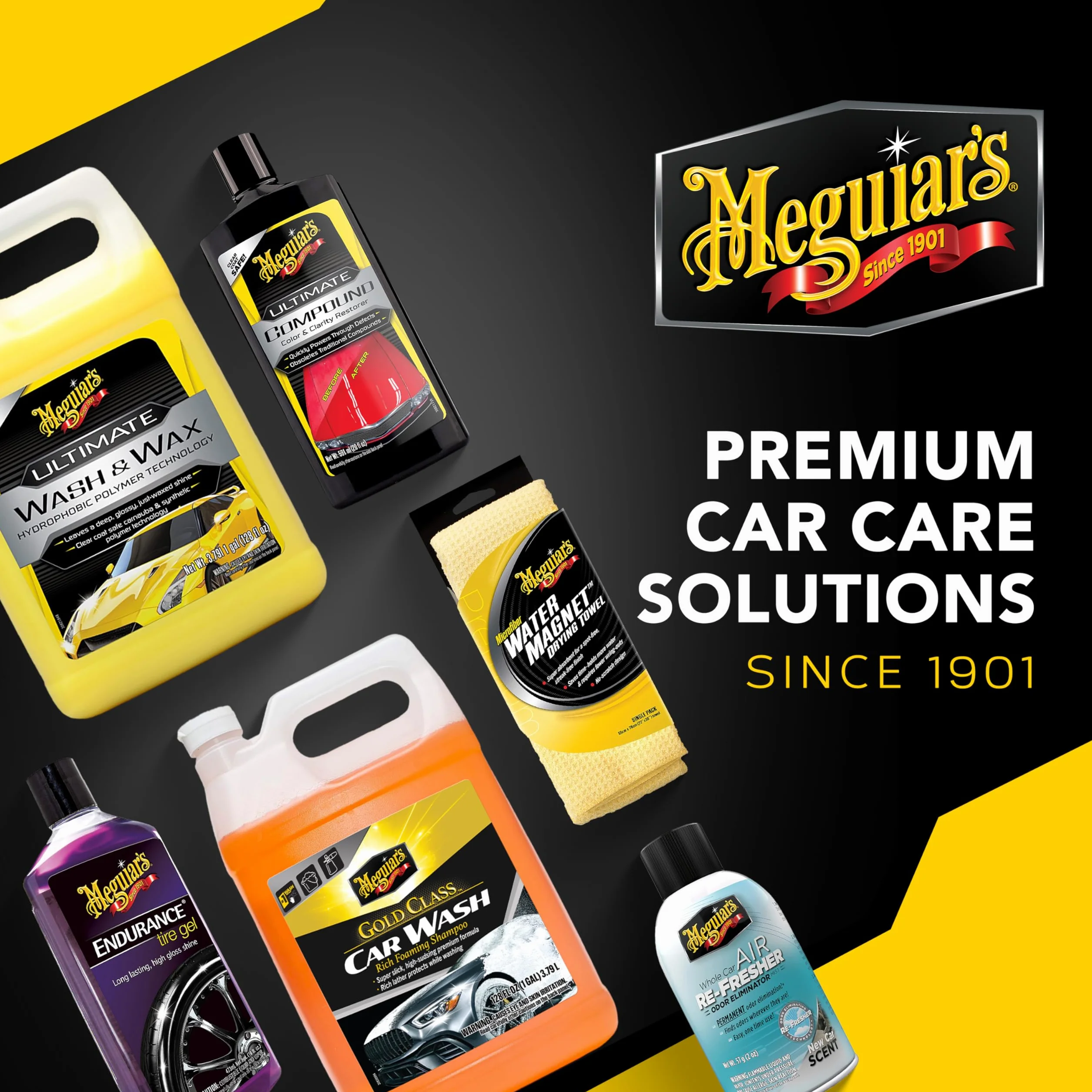 Meguiar's G16402 New Car Air Re-Fresher - Eliminador de olores aroma a coche nuevo, 57 g