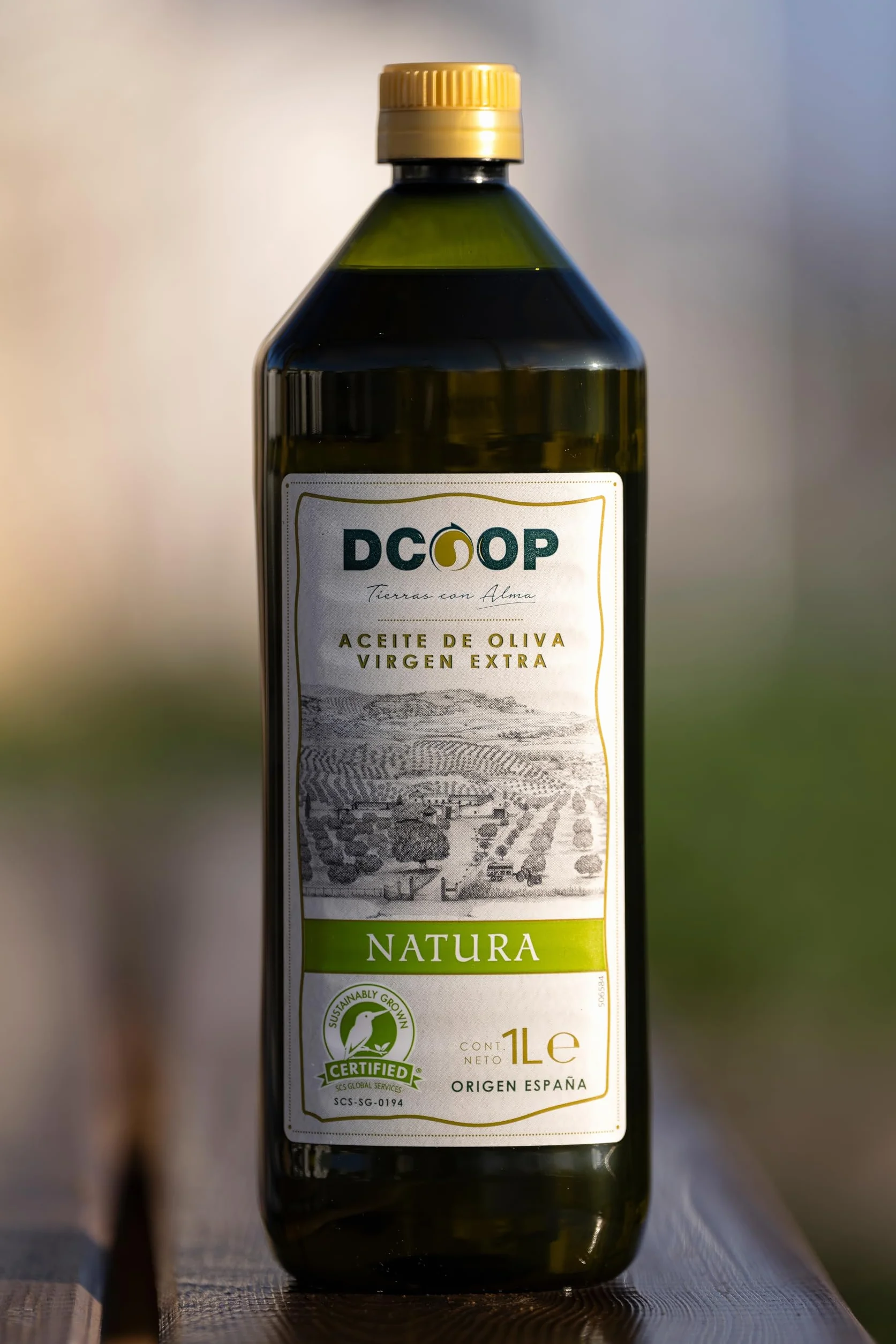 Aceite de Oliva Virgen Extra DCOOP 1 Litro Botella PET
