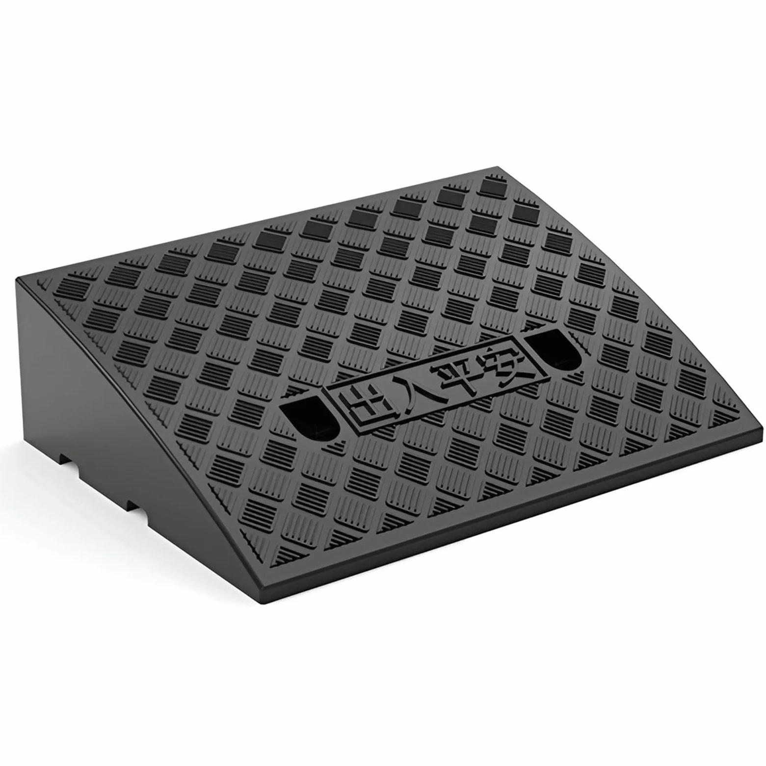 Rampas de Bordillo de Plástico, Rampas de Umbral de 17 cm de Alto, Rampa Liviana Portátil. Adecuado para Aceras, Coches, Bicicletas, Motocicletas, Entradas de Vehículos