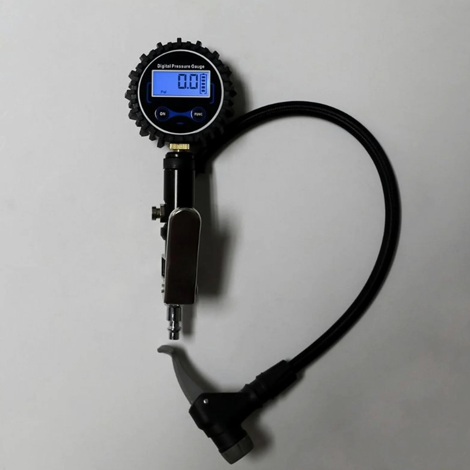 Manometro Presion Neumaticos Inflador de neumáticos digital con manómetro Pistola de inflado automático de aire resistente 0-200 PSI Medidor Presion Neumaticos