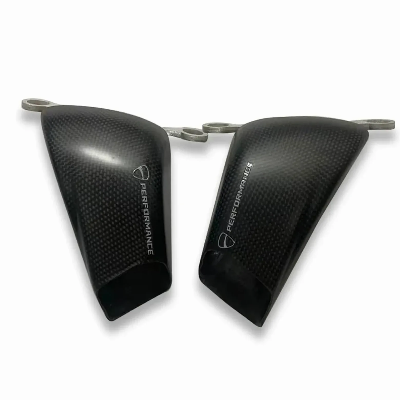 Conductos de refrigeración de aire de pinza Compatible con DUCATI Panigale Streetfighter MTS V4 V4S V4SP SP SP2 100 mm, pinza delantera, cubierta de radiador,refrigeración de frenos.(Matte finish)