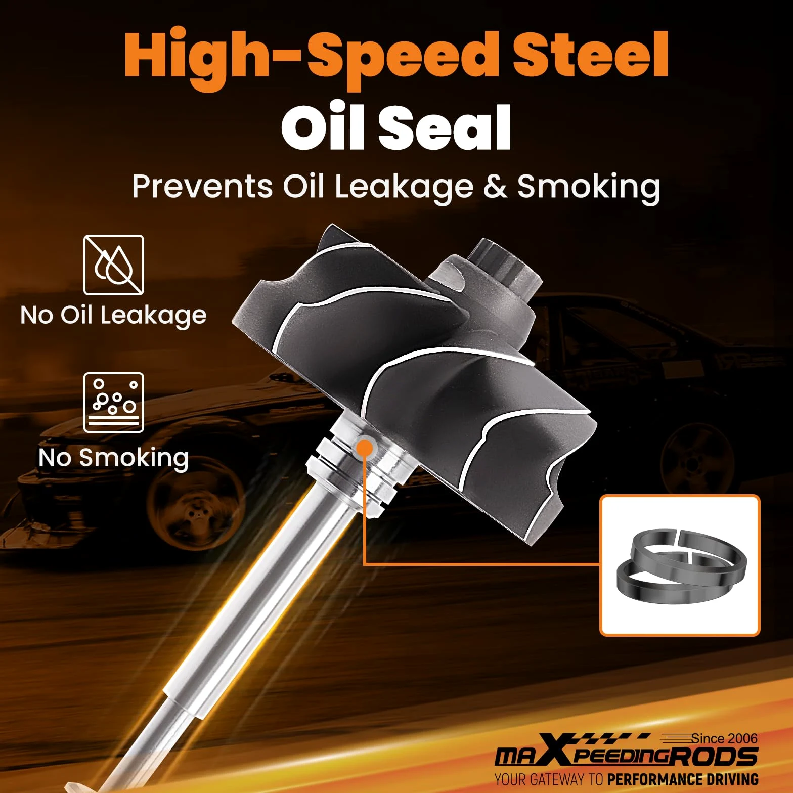 maXpeedingrods Centros Núcleo de Turbocompresor GT1544V para Coche, Core Cartridge de Tubina para Automóvil, Turbocharger Chra Cartucho de Turbo, para C3 HDI 1.6L D DV6TED4 2006 753420-3
