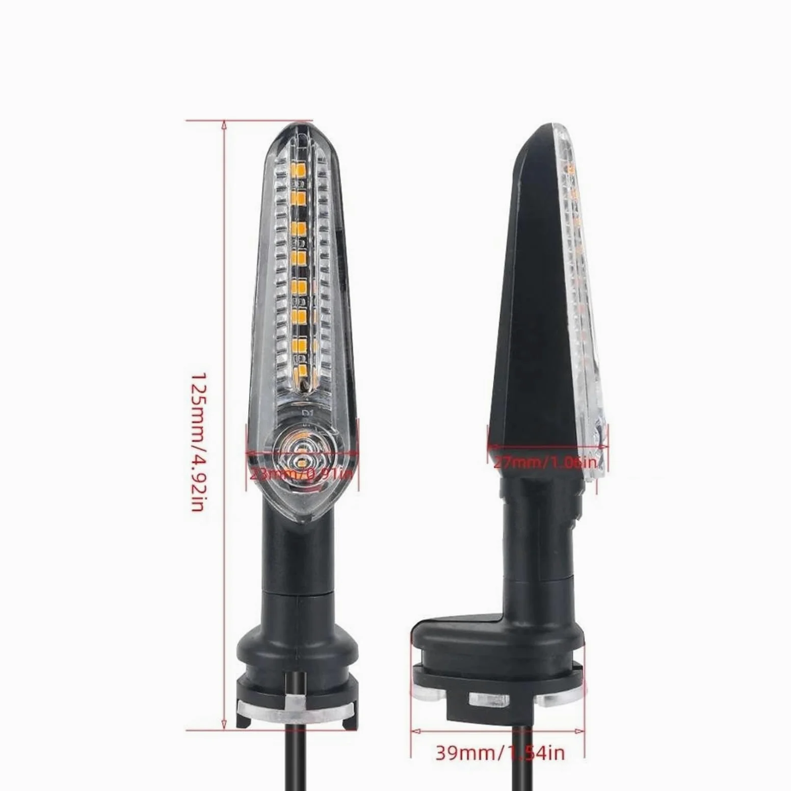 Indicadores Intermitentes LED Delanteros Traseros Motocicleta Para Yamaha Tracer 900 9GT 700/GT MT-03 MT-25 MT-07 MT-09 Luces De Señalización Indicadora Intermitencia Motocicleta