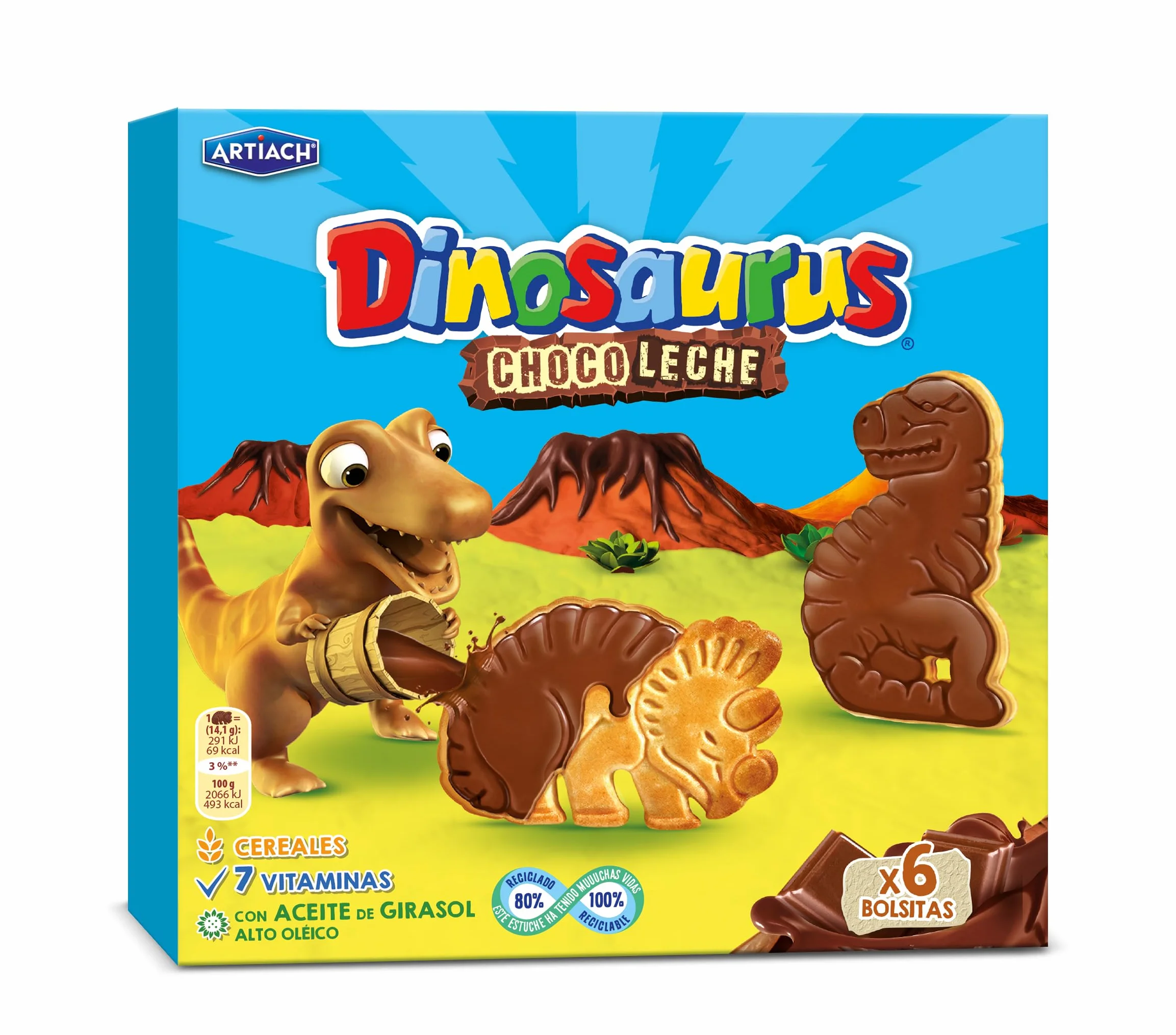 Dinosaurus Choco Leche 255g