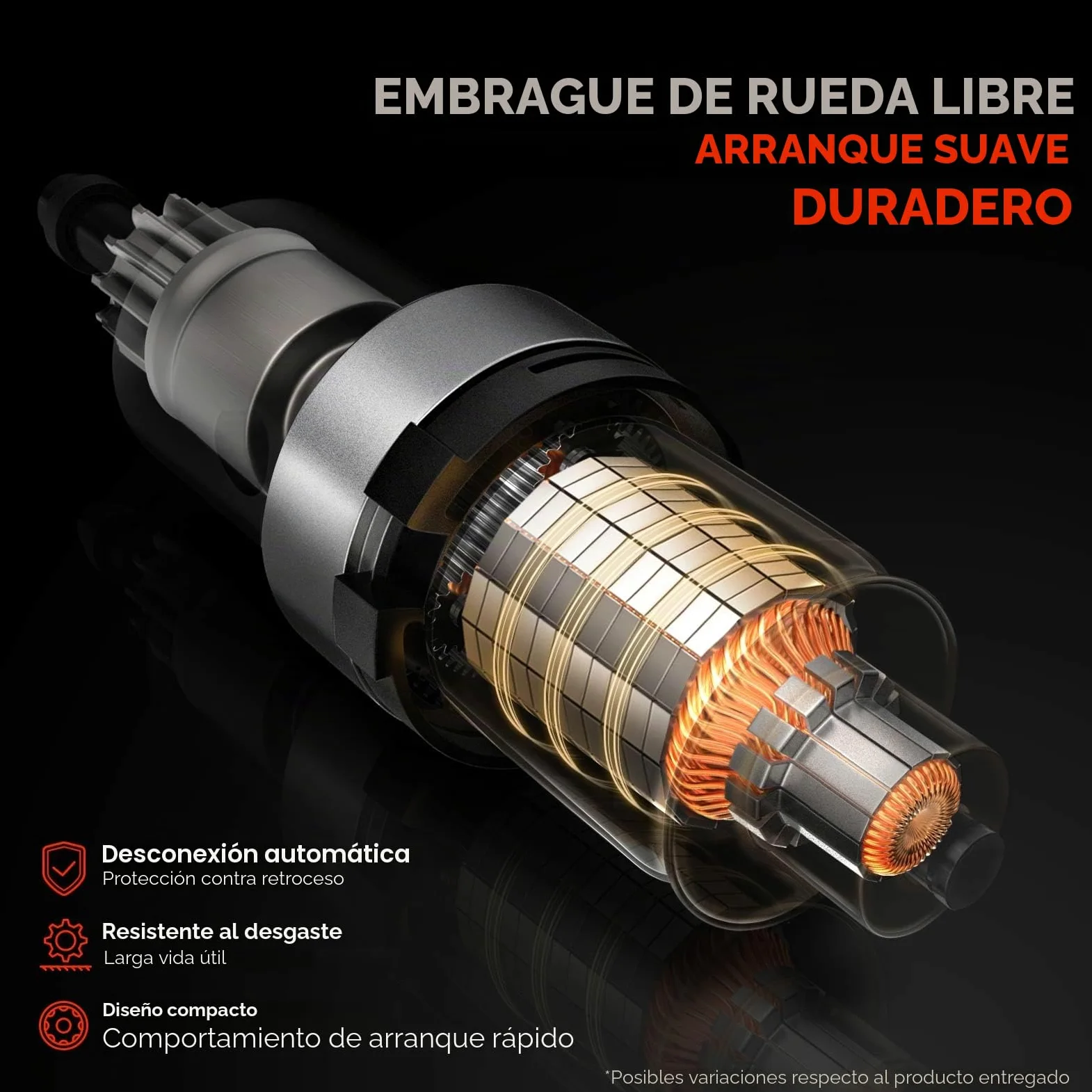 Frankberg Motor de arranque para automóvil Diesel 1,7 KW/12 V/10 dientes Compatible con X3 E83 Serie 3 Touring E46 Serie 1 E87 Serie 5 Touring E61 Serie 5 E60 Replace# 32801,D7G4