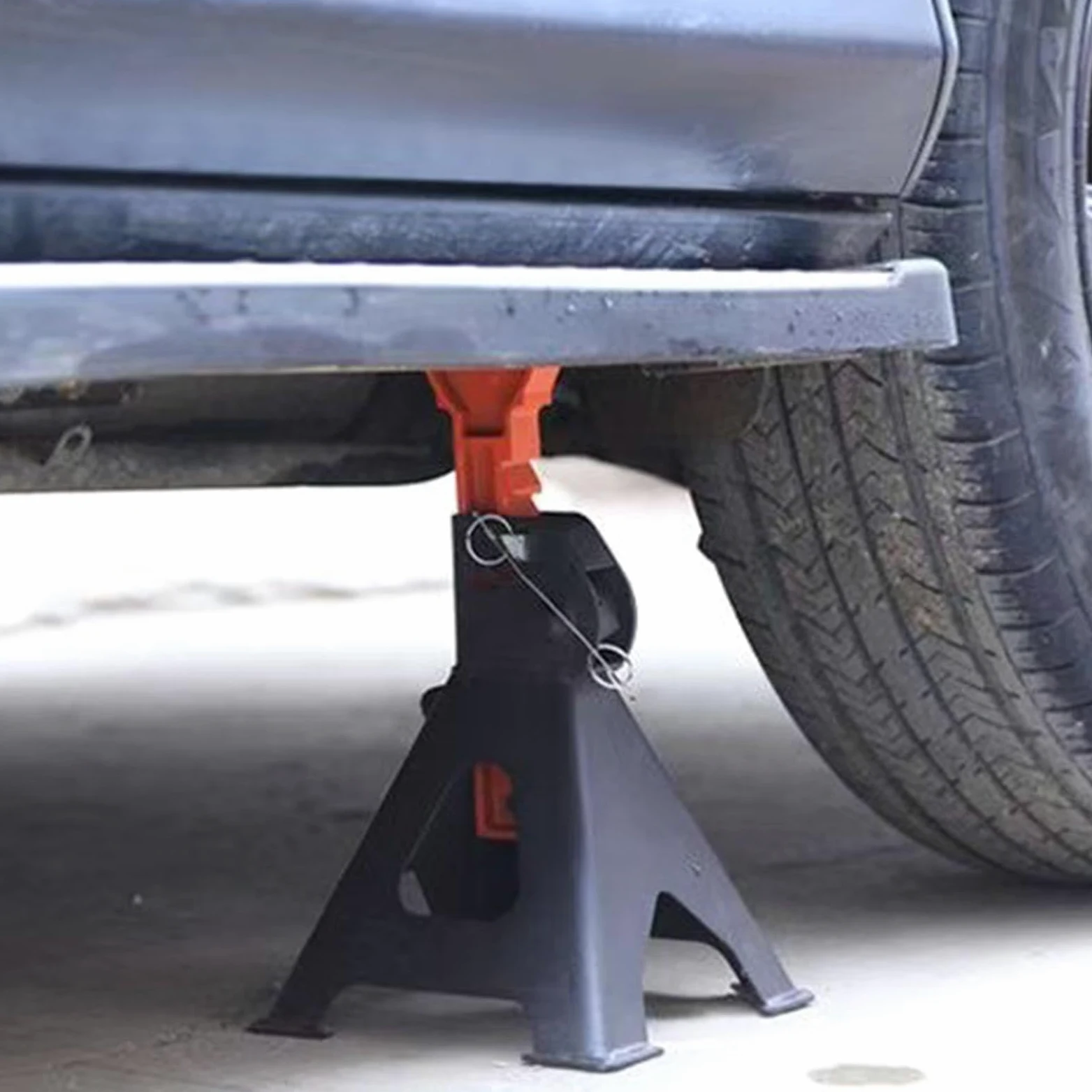 Caballete de 3/6 t de altura ajustable para cargas pesadas con | Caballetes para remolque, camión, coche, barco, cortacésped, SUV, motocicleta, tractor,