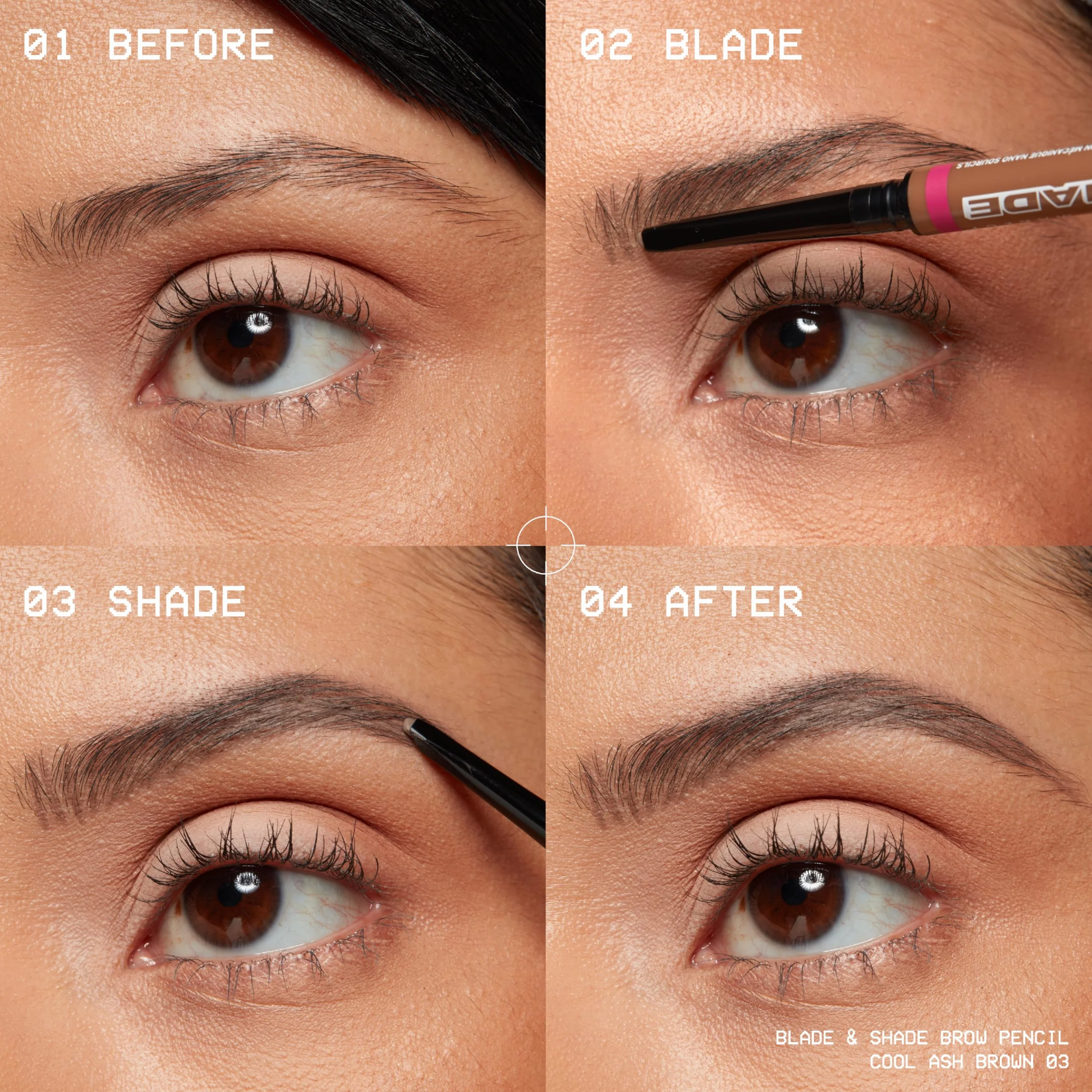 NYX Professional Makeup Lápiz de Cejas Doble Punta 05 Auburn Cejas Definidas Fórmula Vegana