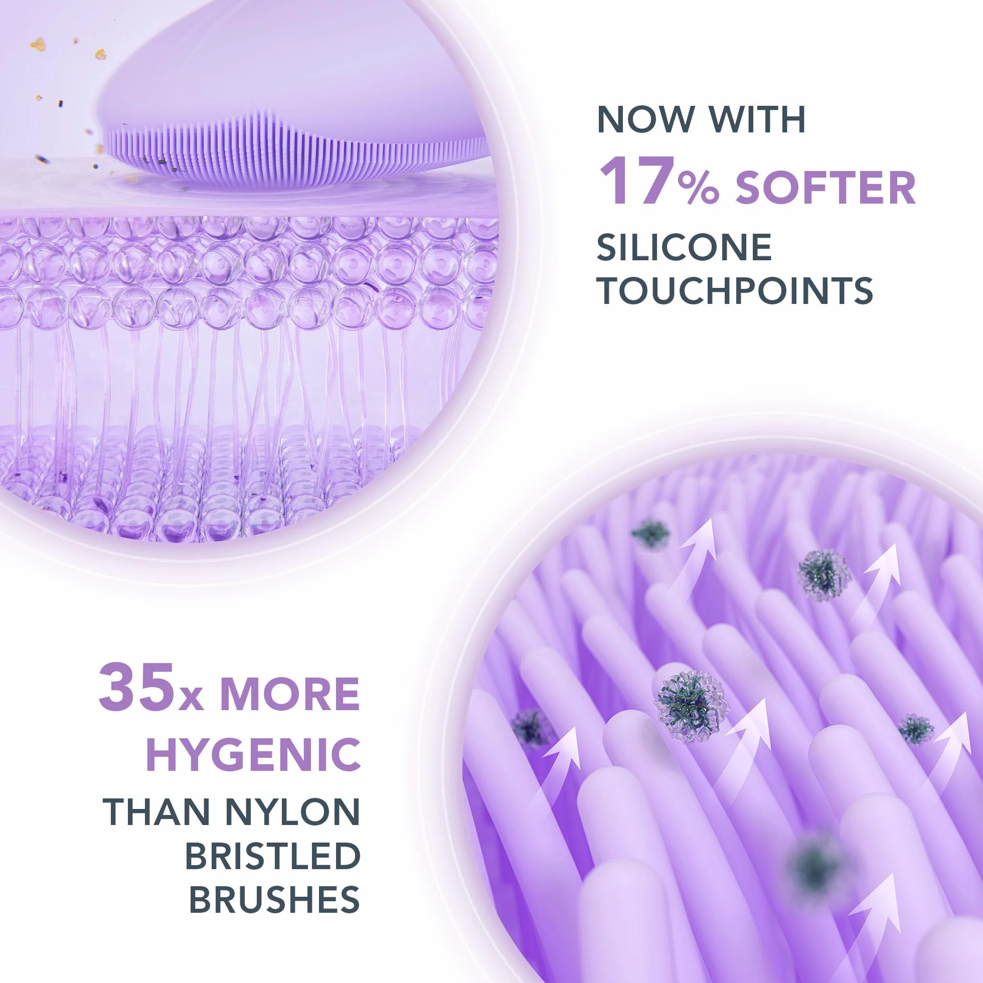 FOREO LUNA 4 Clean Balance Set - Cepillo limpiador facial con LUNA Micro-Foam Cleanser 2.0 100 ml