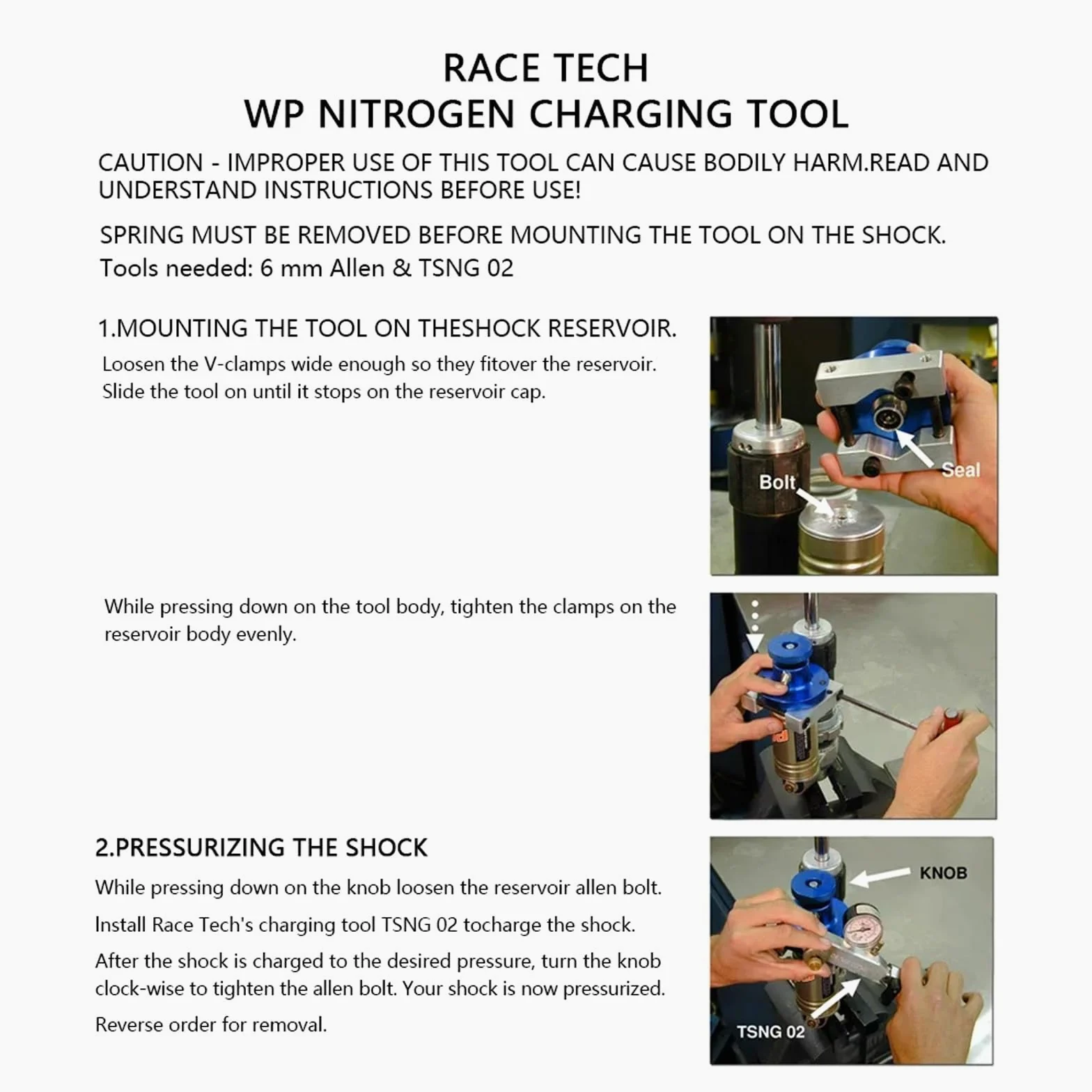 Herramienta de carga de nitrógeno para motocicleta, bombas de choque de absorción trasera, mecanizado de llenado para choque con depósito de nitrógeno herramienta de carga