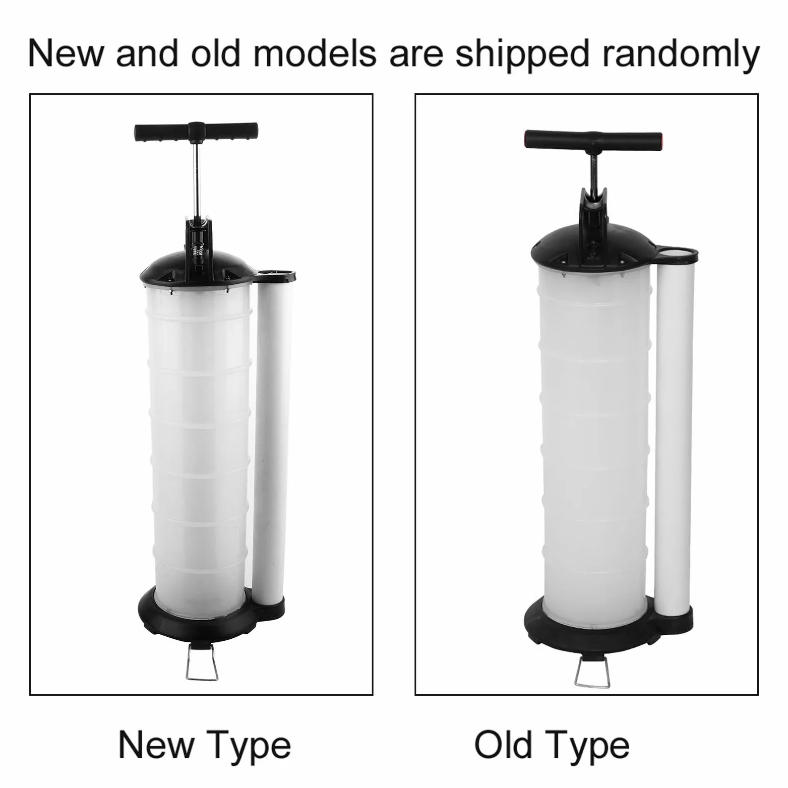 Brrnoo Bomba de Succión Manual de 7 litros para Extracción de Aceite de Motor Bomba de Transferencia de Fluidos Compacta con Tubos Versátiles Ideal para Automóviles y Motores Marinos