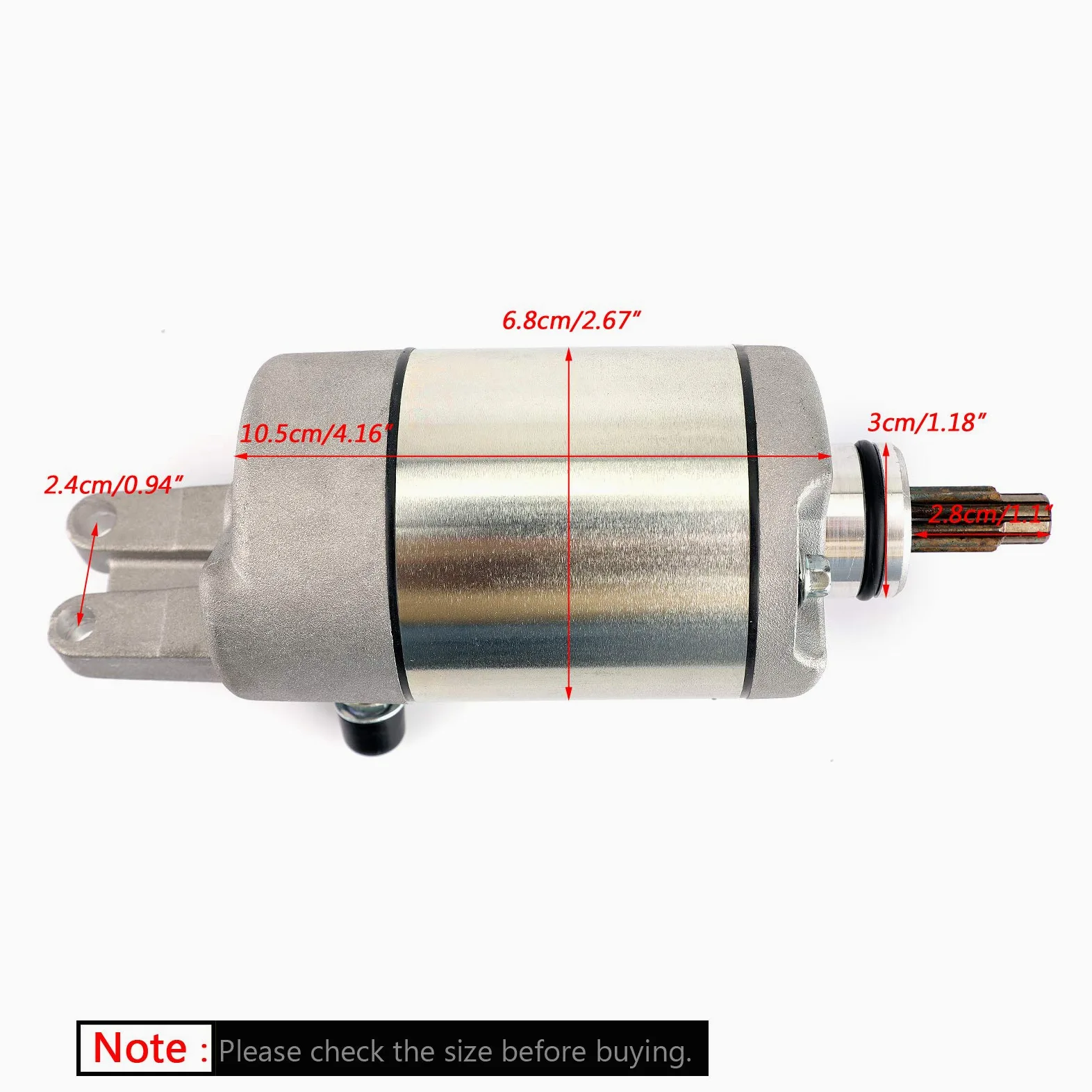 Bruce & Shark Motor de Arranque eléctrico para Honda TRX450S Fit Foreman 450 400 500 4x4 ES ESP