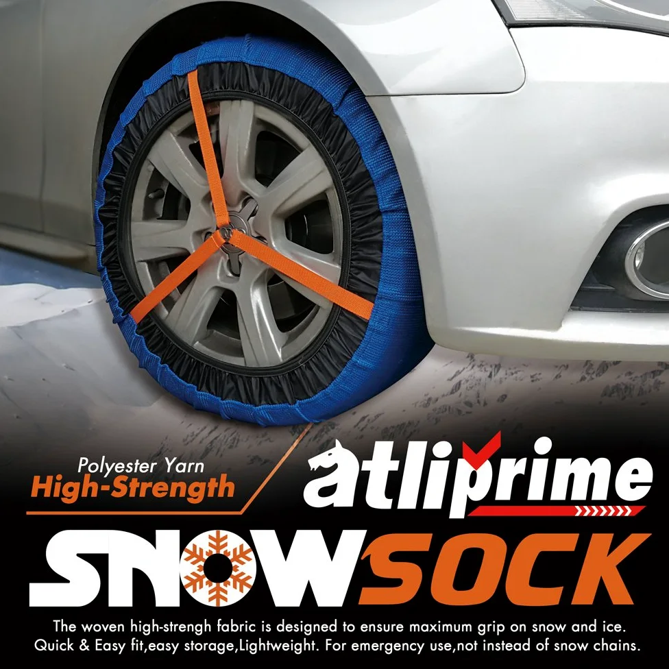 Cadena de nieve de tela para neumáticos, para SUV, 4 x 4 y camiones ligeros (KD451)