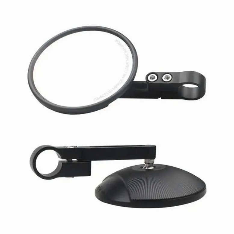 Retrovisor manillar scooter Espejo De Bicicleta Ajustable Con Rotación 360 ​​grados, Resistente Al Impacto, Vista Panorámica Plástico Optimizada Para Ciclismo En Terrenos Difíciles