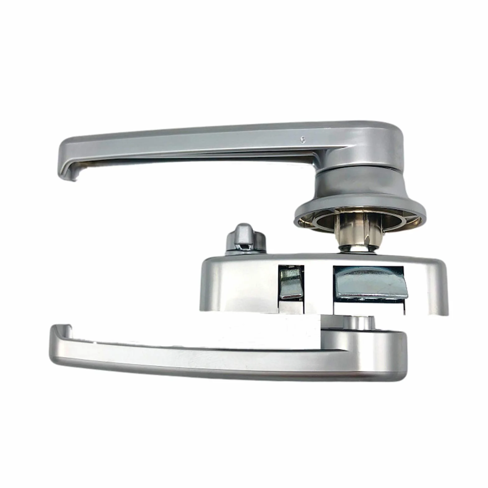 Cerradura de puerta de inodoro para caravana, cerradura de puerta de baño, caravana, barco, cerradura de manija para usar en casa